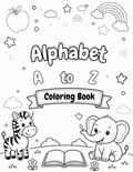 Printable A to Z Alphabet Coloring Book – Tracing & Coloring Pages for Toddlers